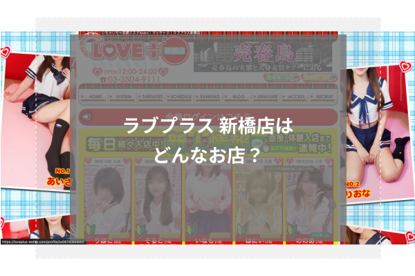 ラブプラス 新橋店はどんなお店?