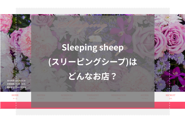 Sleeping sheep (スリーピングシープ)はどんなお店?